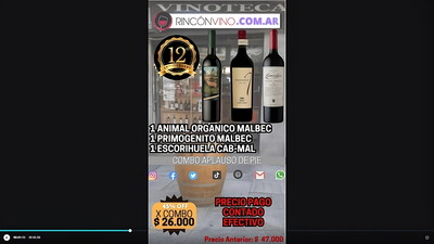 Combo APLAUSO DE PIE $ 26.000