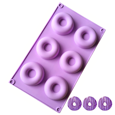 Molde silicona Donas