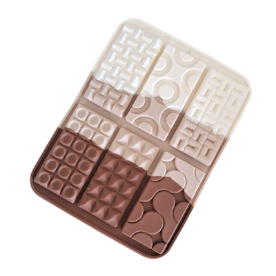 Molde silicona Tableta chocolate 6
