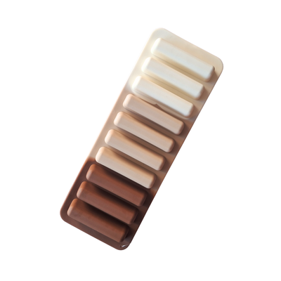 Molde Silicona Barritas