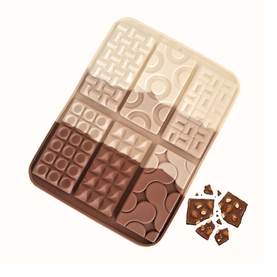 Molde silicona Tableta chocolate 6