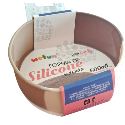 Molde silicona circular torta