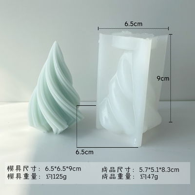 Molde de silicona Cono Espiral Arbol Navidad  chico