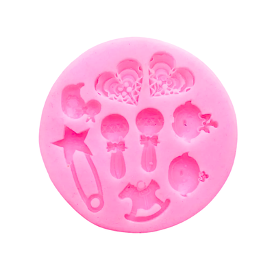 Molde silicona Bbay shower