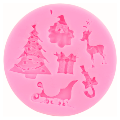 Molde silicona navidad Mod 1