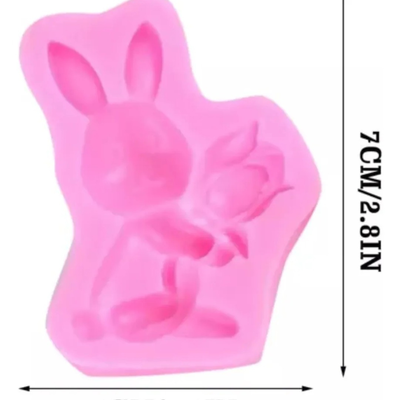 Molde silicona Conejo