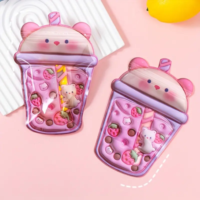 Bolsa con forma de vaso Rosa