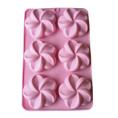 Molde de silicona con diseño de remolino