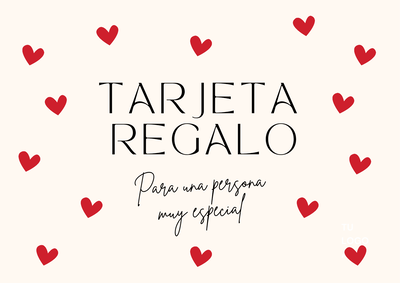 Gift Card San Valentin
