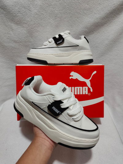 Puma plataforma blanco