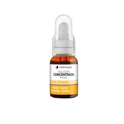 Solución Concentrada Facial Multi Vitamina 25cc-Carthage 