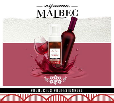 Espuma Malbec 160cc-Norma Bustos