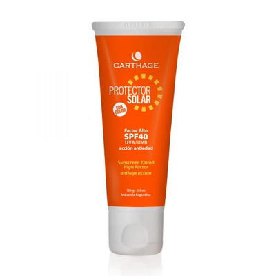 Protector solar con Color 100g-Carthage