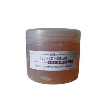 Gel Post Solar con Aloe vera, Manzanilla y Menta 210g-Sienna