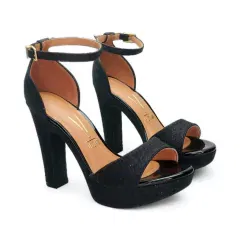 SANDALIA CON TALON VIZZANO GLITTER