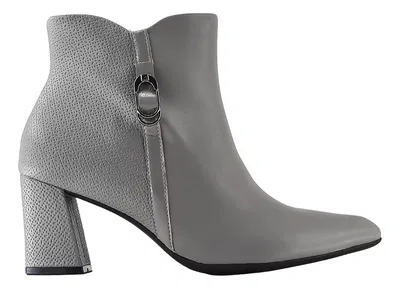 Bota Piccadilly Oficial Taco 7cm Mujer Hebilla Punta