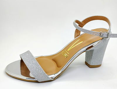 Sandalia VIZZANO plata 7 cm 