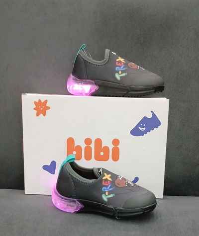 Zapatilla Bibi - T-rex con luz