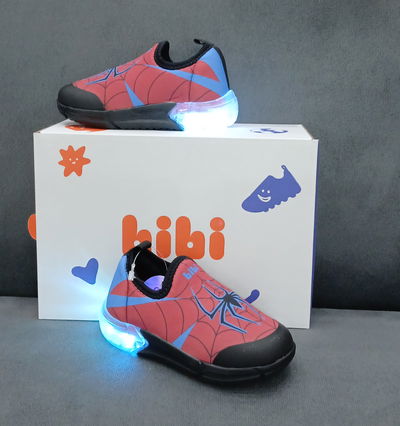Zapatillas Bibi - Spiderman con luz
