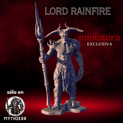 LORD RAINFIRE - Dungeons & Dragons - Jefe