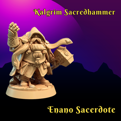 Enano Sacerdote "Kalgrim Sacredhammer"