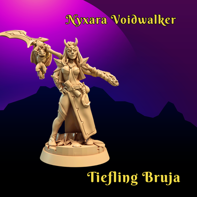 Tiefling Bruja "Nyxara Voidwalker"