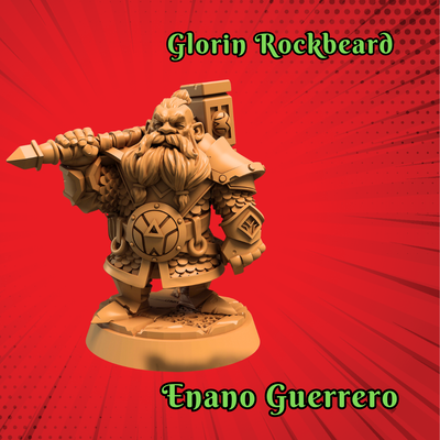 Enano Guerrero "Glorin Rockbeard"