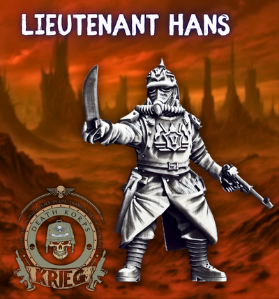 Lieutenant Hans - Death Korps of Krieg