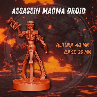 Assassin Magma Droid - Magma Squad