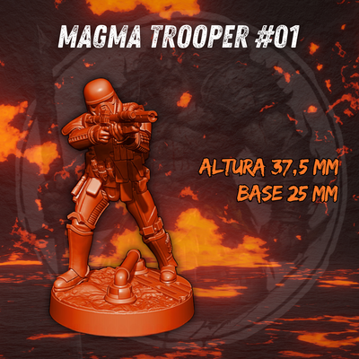 Magma Trooper #01 - Magma Squad