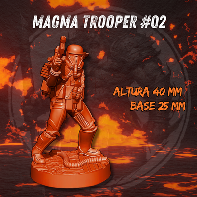 Magma Trooper #02 - Magma Squad