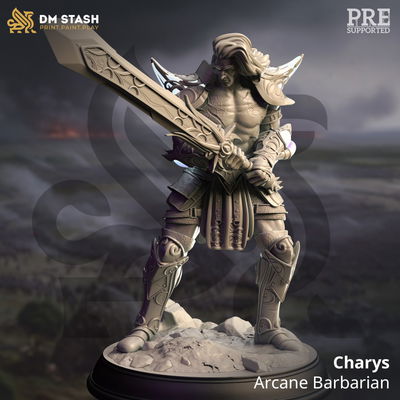 Charys, Bárbaro Arcano - Arcane Skies