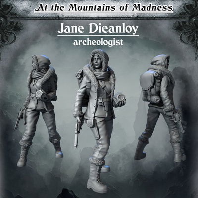 Jane Dieanloy - At the Mountain of Madness