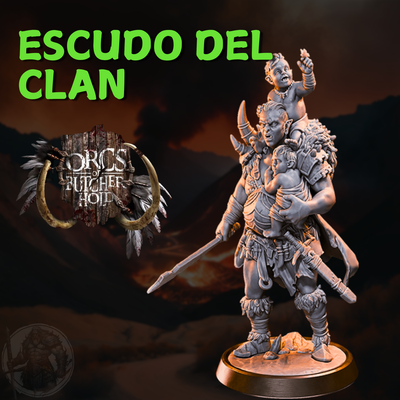 Escudo del Clan - Orcos de Butcherhold