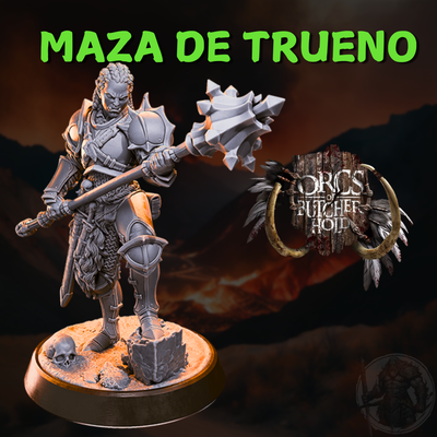 Maza de Trueno - Orcos de Butcherhold