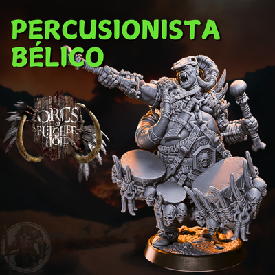 Percusionista Bélico - Orcos de Butcherhold