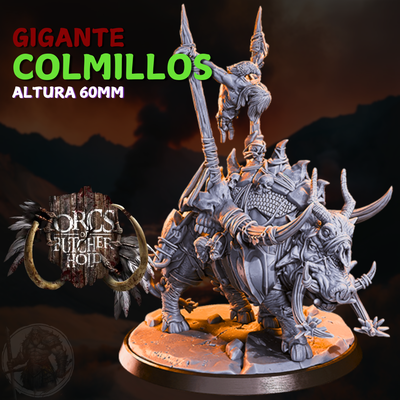 Colmillos, Jabalí Gigante - Orcos de Butcherhold