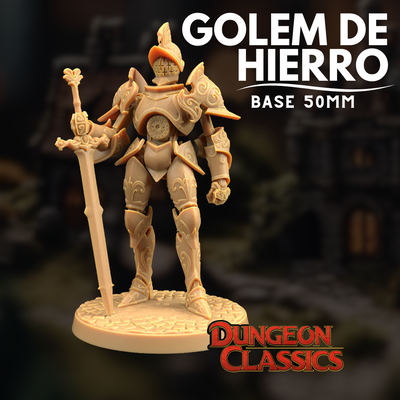 Golem de Hierro - Dungeons & Dragons