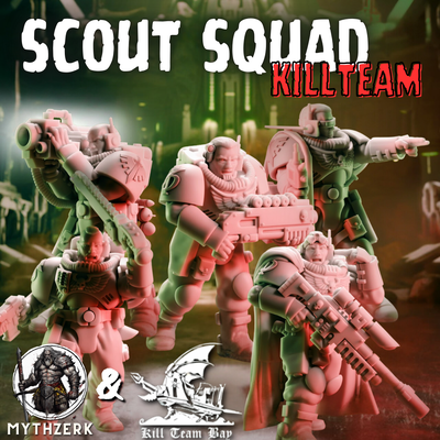 Scout Squad (Escuadra de Exploradores) - Space Marines (Adeptus Astartes)