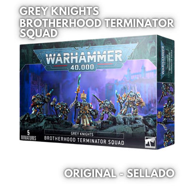 Brotherhood Terminator Squad - Grey Knights 