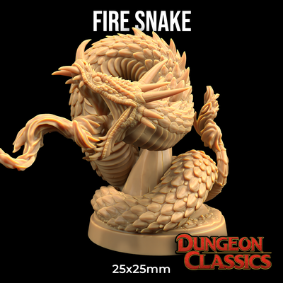 Serpiente de Fuego - Dungeons & Dragons