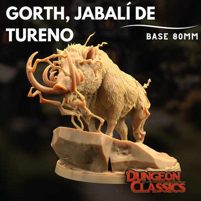 Gorth, Jabalí del Trueno (JEFE) - Dungeons & Dragons