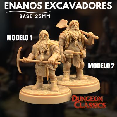 Enanos Excavadores (NPC) - Dungeons & Dragons