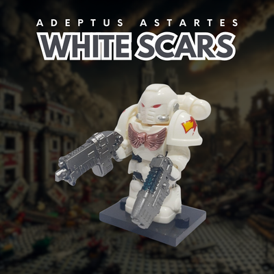 Adeptus Astartes - White Scars - Minifigs Warhammer 40.000