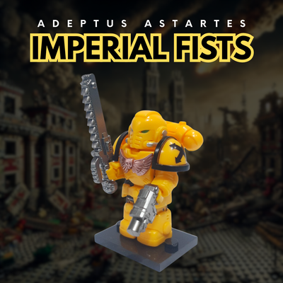 Adeptus Astartes - Imperial Fists - Minifigs Warhammer 40.000