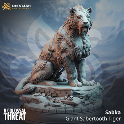 Sabka, Diente de Sable Gigante - Colossal Threat