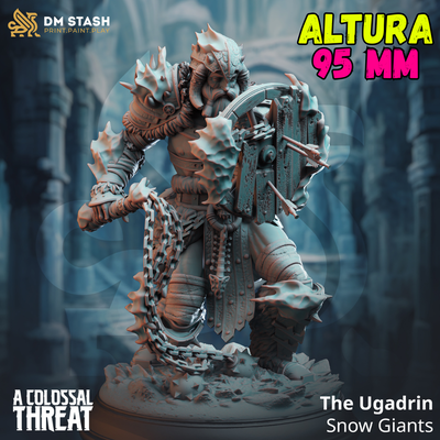 The Ugadrin, Gigante de Nieve (Flail) - Colossal Threat