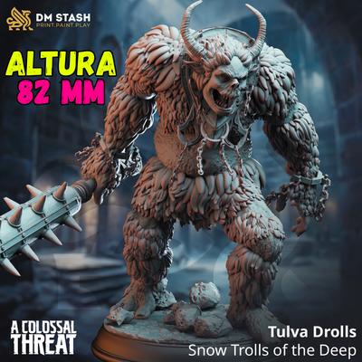 Tulva Droll, Trol de las Profundidades (Maza) - Colossal Threat