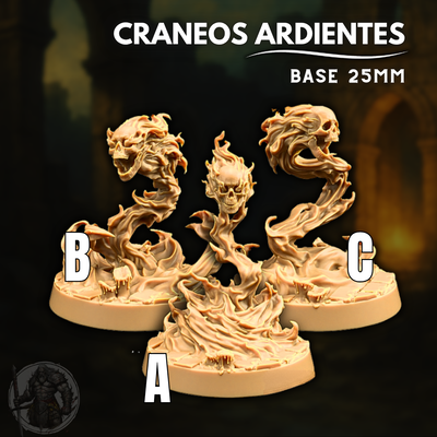 Craneos Ardientes - Dungeons & Dragons