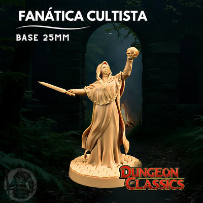Fanática Cultista - Dungeons & Dragons